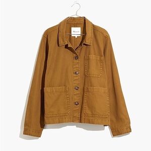 [NWT] Madewell Garment-Dyed Ashwood Chore Coat